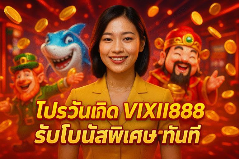 โปรวันเกิด VIXII888 รับโบนัสพิเศษทันที