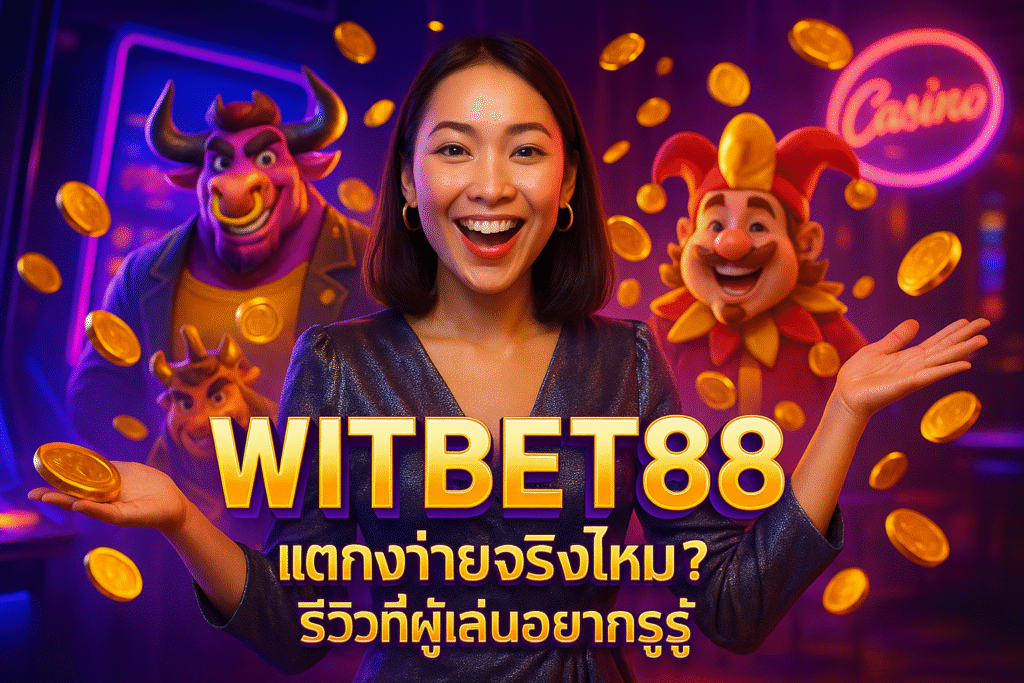 WITBET88 แตกง่ายจริง รีวิวที่ผู้เล่นอยากรู้