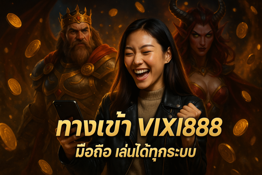 ทางเข้า VIXII888 มือถือ เล่นได้ทุกระบบ
