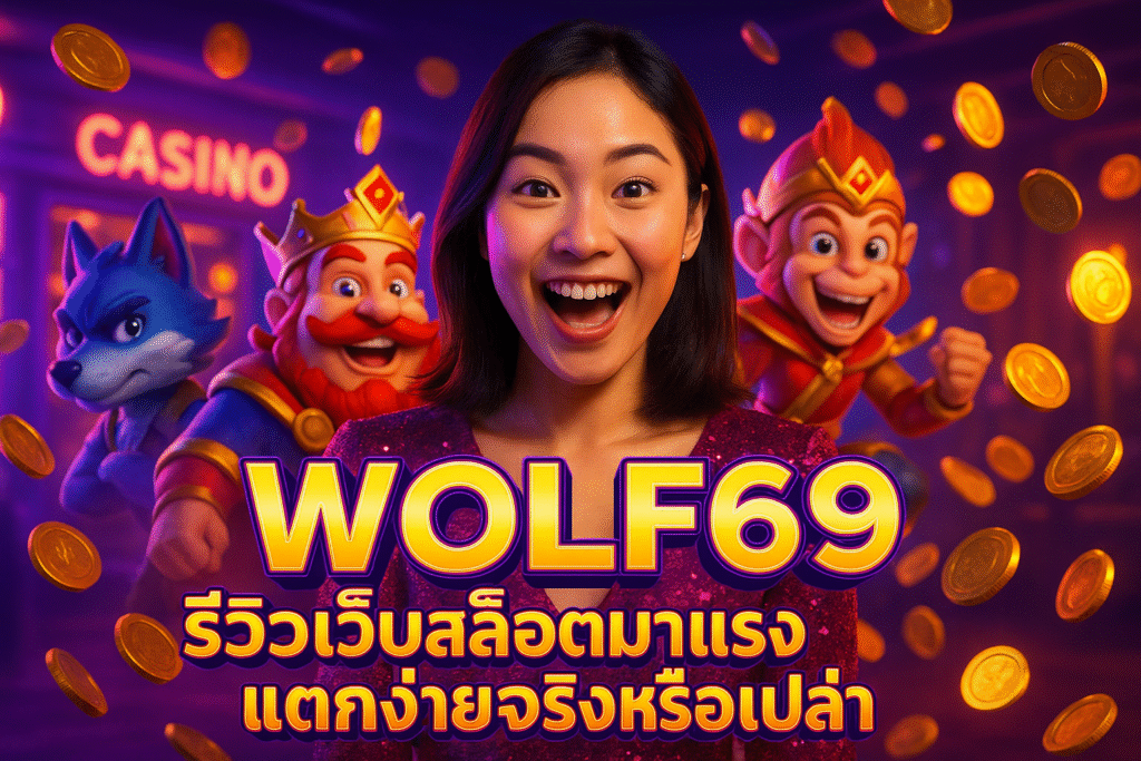 WOLF69 เว็บสล็อตมาแรง แตกง่ายจริง